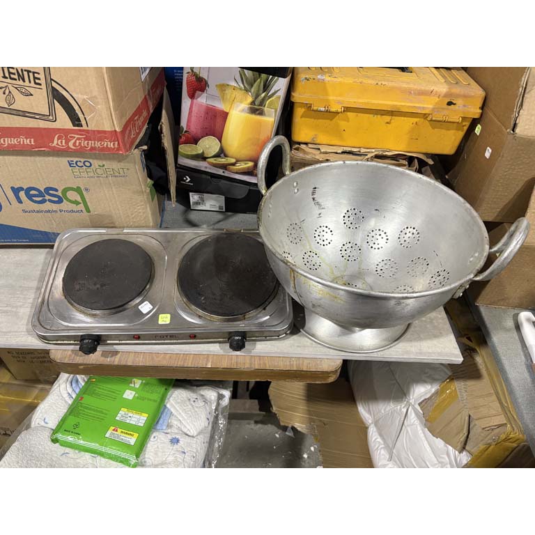Lote anterior: Anafe de cocina Rotel con dos hornillas y colador