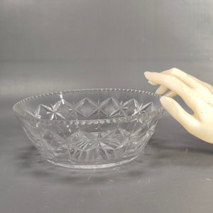 Centro de Mesa de Cristal Hialino con Diseños Tallados - imagen 3
