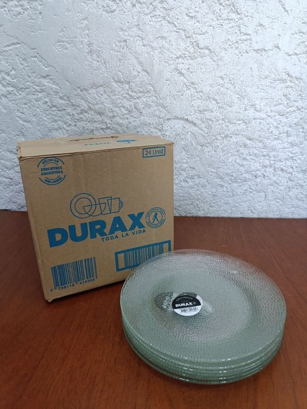 Set de 6 Platos Durax en Excelente Estado