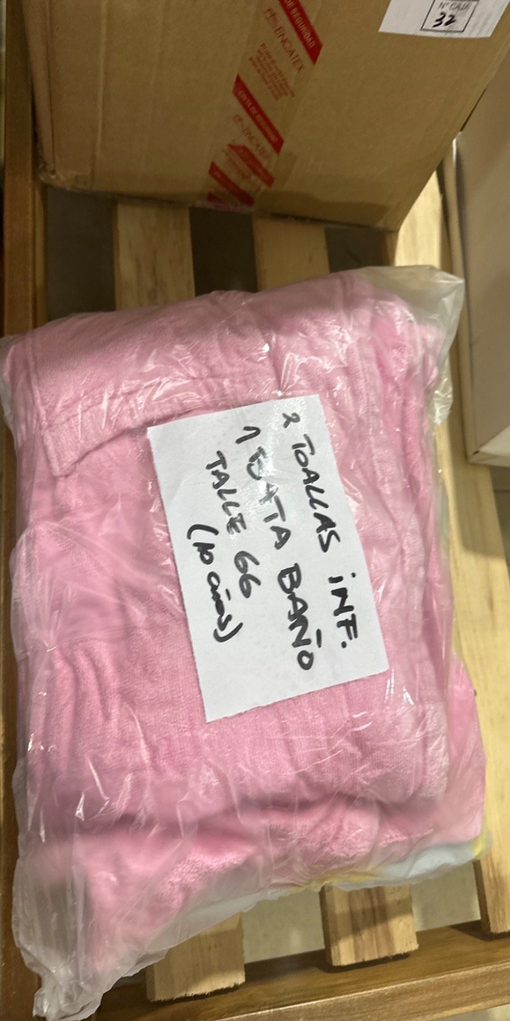 2 Toallas de Baño Infantiles Rosadas