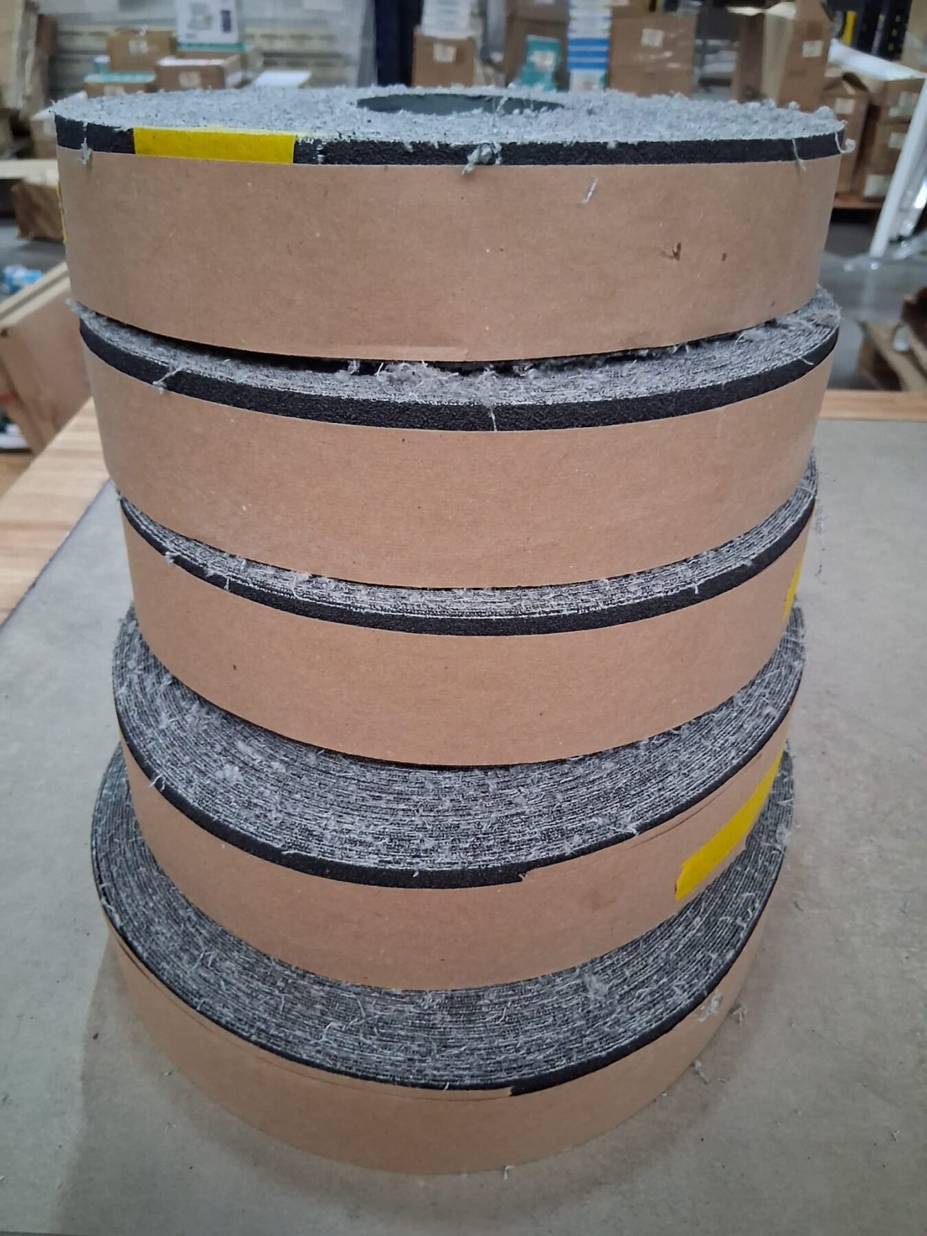 Lote de 5 Rollos de Lija Esmeril Norton K24