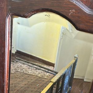 Ropero de Roble con 3 Puertas y Espejos Biselados - imagen 8