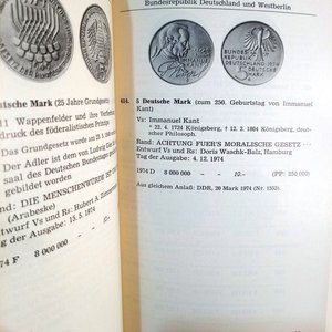 Catálogo de Monedas Alemanas Kurt Jaeger Die Deutschen Münzen seit 1871 - imagen 5