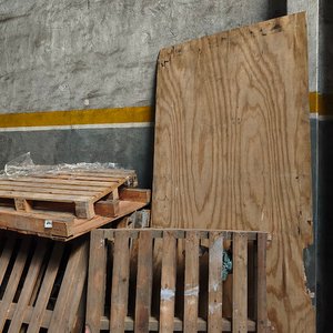 Lote de Pallets y Chapas de Madera Variadas - imagen 4