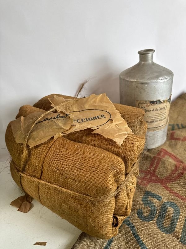 Arpillera Nueva con Propaganda y Varios Envases - imagen 8