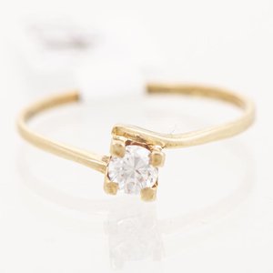 Lote siguiente: Anillo de Oro 18k con Circonia Talla 16mm