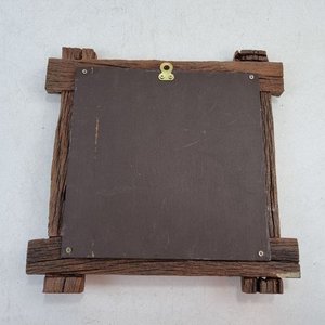 Cuadro Perchero Rústico con Cerámica de Cocina y Herraduras - imagen 5