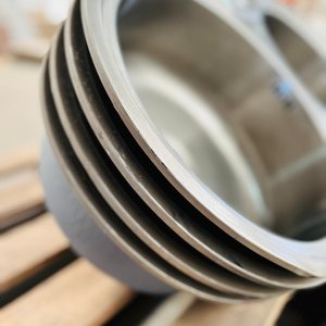 Lote de 4 Bachas Dobles de Acero Inoxidable Marca Bauen - imagen 2