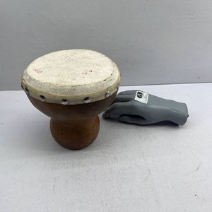 Tambor de Copa Artesanal Hecho con Mate y Lonja - imagen 2