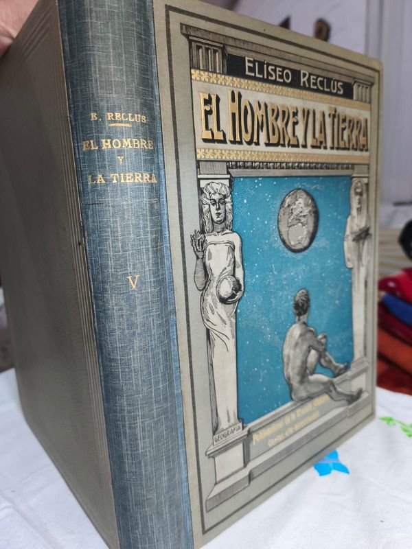 Enciclopedia El Hombre Y La Tierra, Tomo V, Edición de 1908 - imagen 4