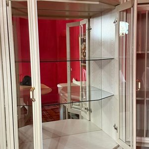 Aparador Modular con Vitrinas de MDF Laminado de Calidad - imagen 9