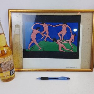Colección de 4 Cuadros: Matisse, Hebreo, Floral y Fotografía Rural - imagen 4