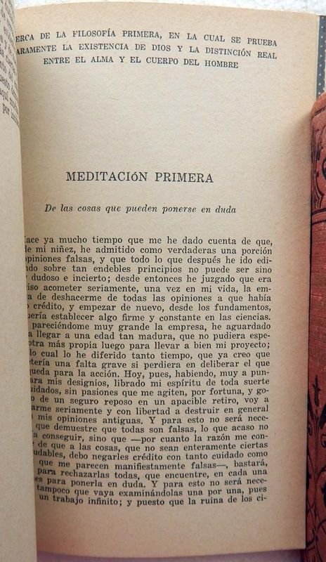 Libro de Filosofía: Discurso Del Método. Meditaciones Metafísicas - imagen 7