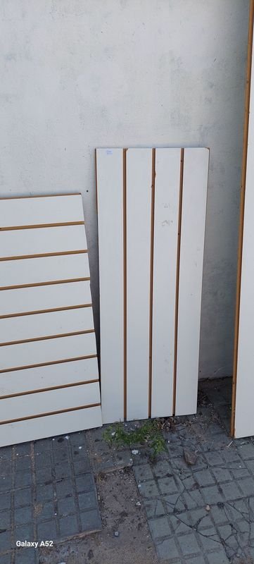 Panels de madera blancos recortados - imagen 3