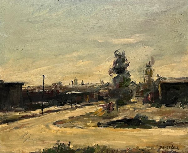 Pintura de Dante Cola "El camino" - imagen 1