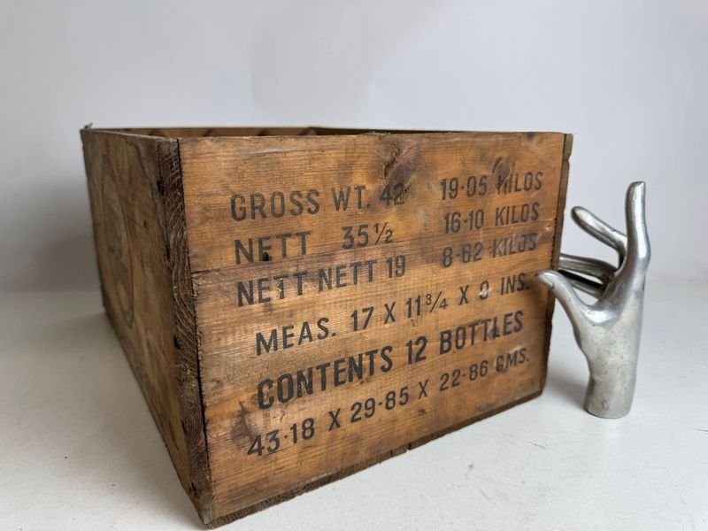 Antiguo cajón de Long Jhon con propaganda - imagen 4