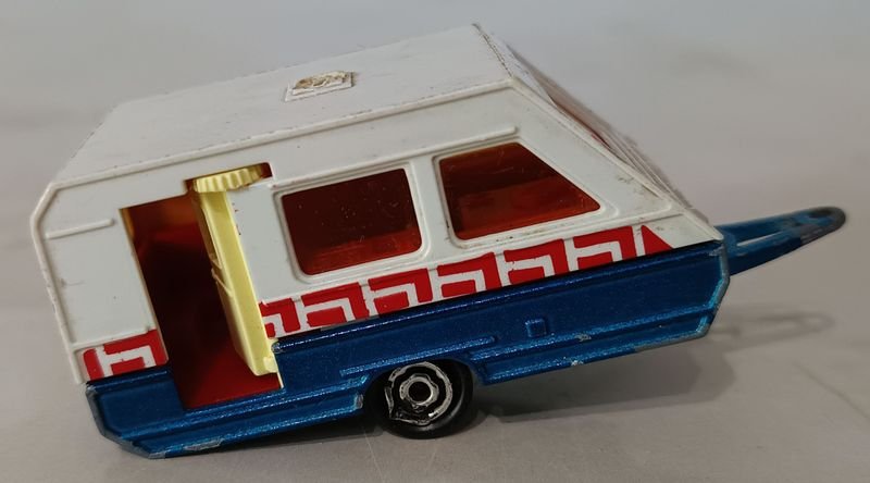 Casa rodante a escala Majorette, juguete coleccionista de la década de 1970 - imagen 3