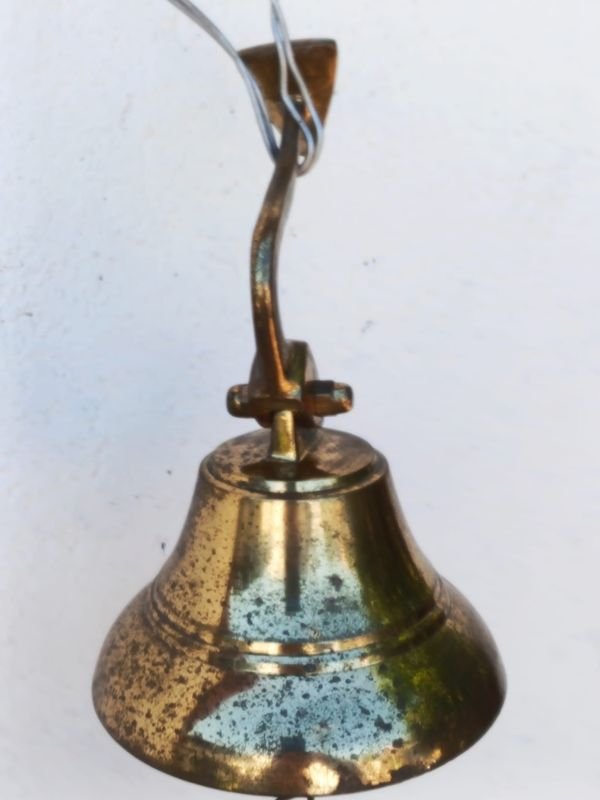 Antigua campana de embarcación en bronce - imagen 2