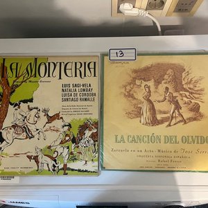 Lote de 2 Discos de Zarzuela: La Montería y La Canción del Olvido - imagen 4