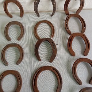 Lote de 15 Herraduras Metálicas Variadas - imagen 4