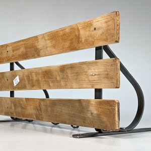 Ganchera Rústica de Madera y Hierro con Tres Tablitas - imagen 3
