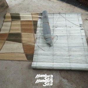 Estera para Ventana y Alfombra con Rollo de Alambrina - imagen 1