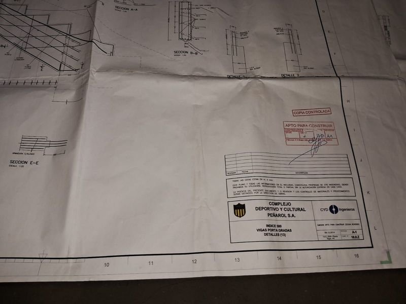 Planos autorizados para construcción de gradas en el Estadio Campeón del Siglo - imagen 4