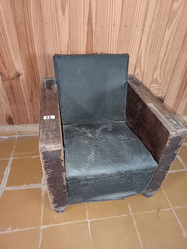 Sillón antiguo de niño - imagen 1