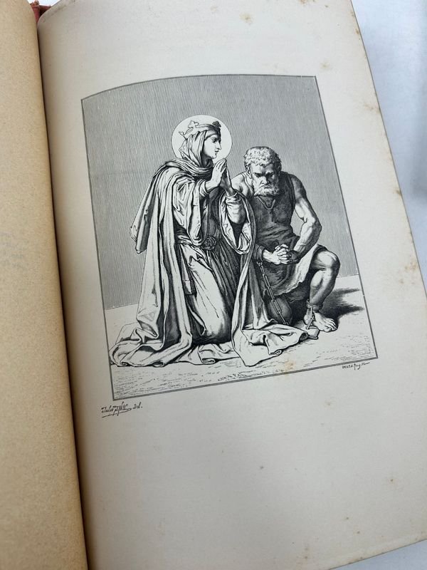 Cuatro libros antiguos con temas históricos y religiosos - imagen 6