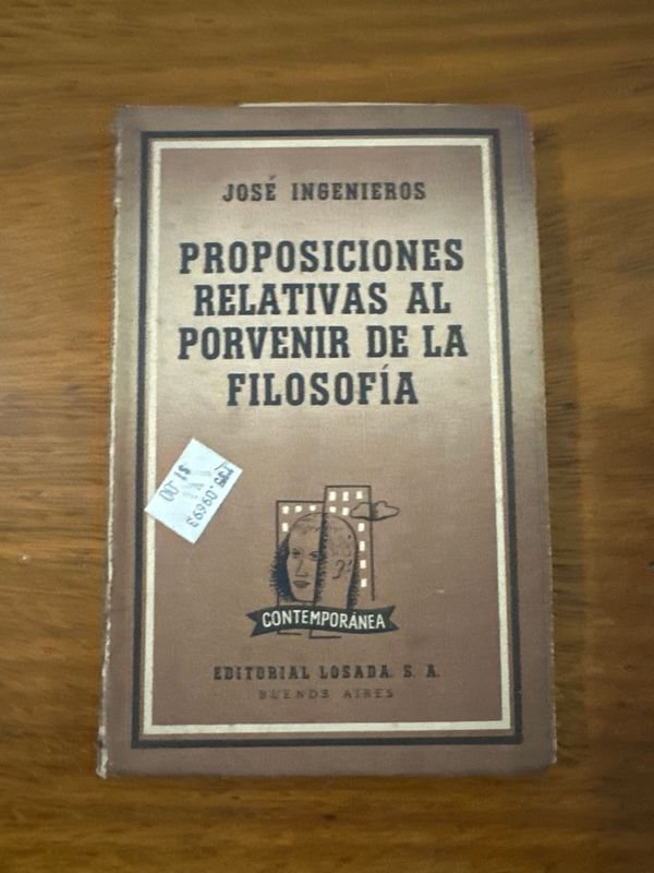 Libros: Proposiciones relativas al porvenir de la filosofía