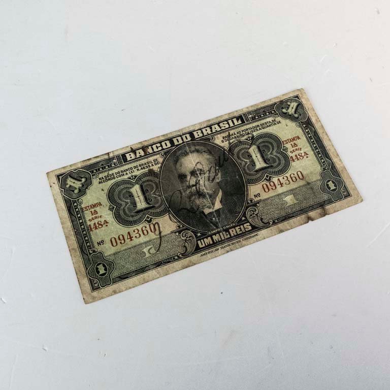 Billete de Brasil 1000 Reis de 1923 - Estampa 1, Serie 448