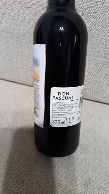 Vino Don Pascual Tannat Tinto 375 ml