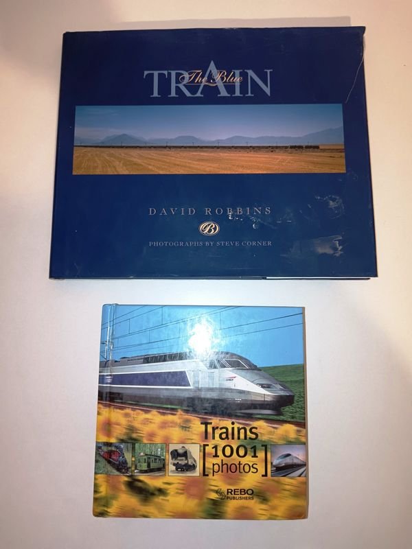 Libros sobre trenes en inglés, diferentes años y fotografías - imagen 2