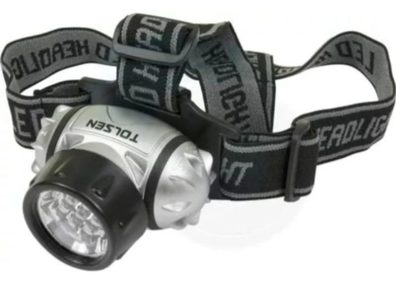 Linterna frontal ultrabrillante con 7 LEDS de alta intensidad - imagen 2
