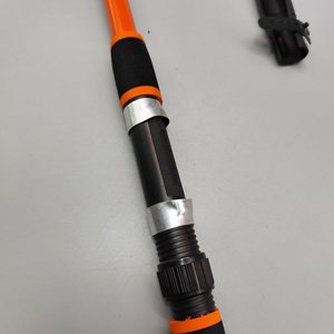 Caña de Pescar Telescópica Naranja 2.40m, 5 Tramos - imagen 3