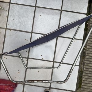 Silla Reposera Plegable Joanna Estructura Metálica Galvanizada - imagen 5