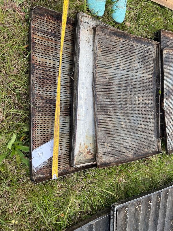 Lote de Bandejas Perforadas para Panadería
