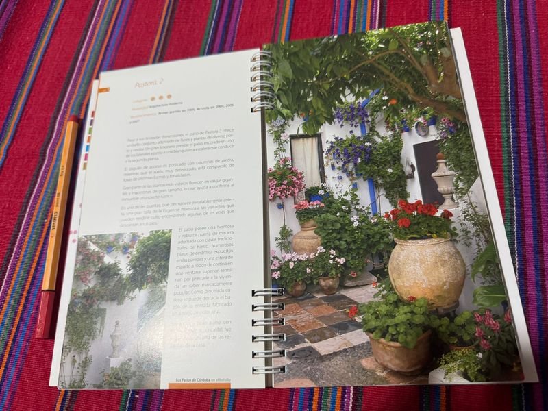 Libros sobre patios premiados en festivales de Córdoba - imagen 3