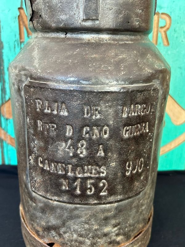 Antiguo tarro lechero de canelones muy decorativo - imagen 2