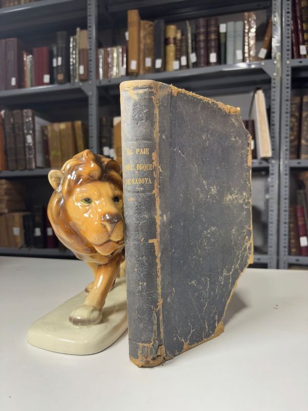 Lote anterior: Novela de Alejandro Dumas, El Paje del Duque de Saboya 1862 en Español