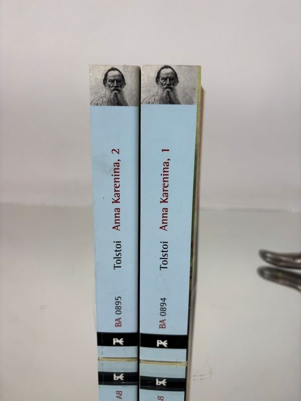 Libro de Anna Karenina por León Tolstói en dos tomos - imagen 2