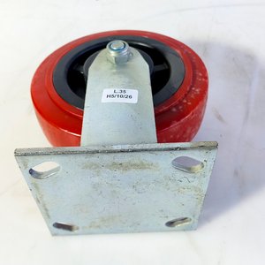 10 Ruedas de teflon base giratoria - imagen 2