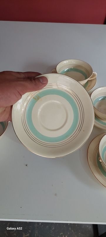 Tazas con platillo de porcelana - imagen 6