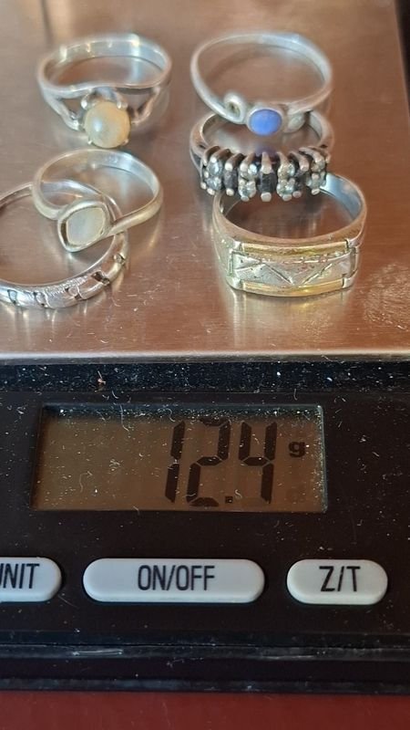 Lotes de anillos de plata y oro - imagen 4