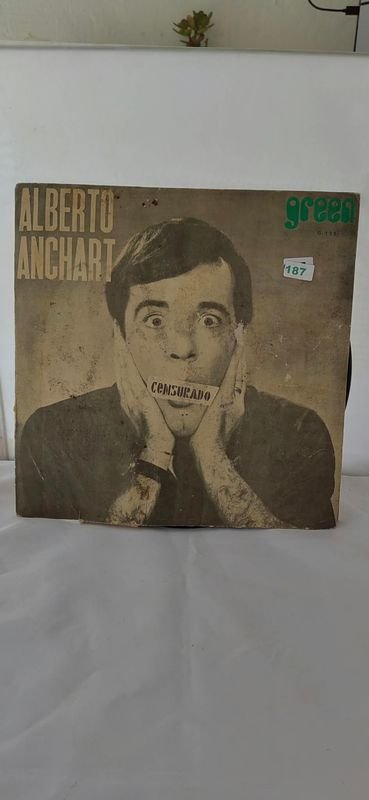 Disco de Vinilo "Censurado" de Alberto Anchart (h.) - imagen 1