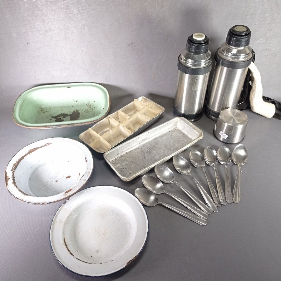 Colección de Utensilios de Cocina y Termos de Acero Inoxidable - imagen 6
