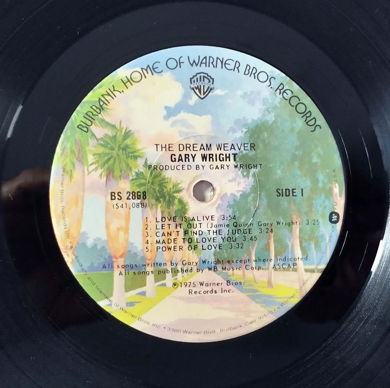 Vinilo LP de Gary Wright - The Dream Weaver (1975) - imagen 4