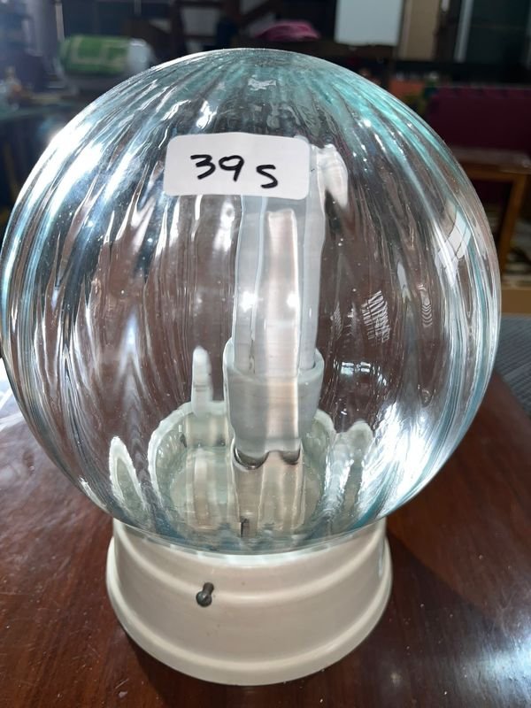 Colgante Tipo Bola con Bombilla Fluorescente