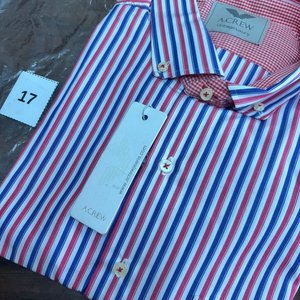 Camisa A.Crew Rayada Talle XXL Nueva - imagen 2