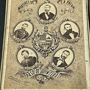 Lote siguiente: Fotografía Francesa "Mártires de la Patria" Montevideo 1858